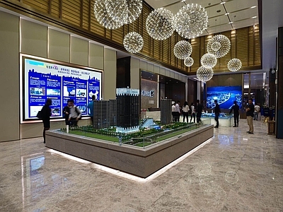 销售中心 施工图 建筑 效果图