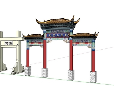 中式牌坊