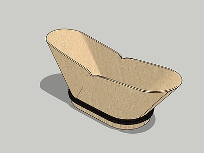 现代浴缸
