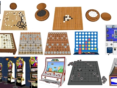 现代游戏机 围棋 五子棋 象棋