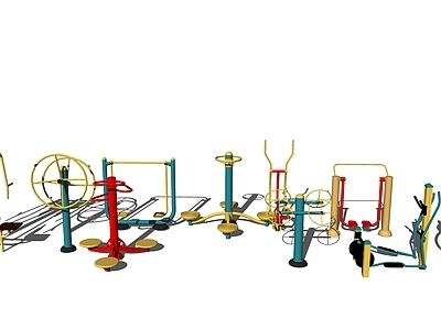现代运动器材组合 健身器材