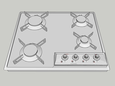 现代灶台 炉具 燃气灶