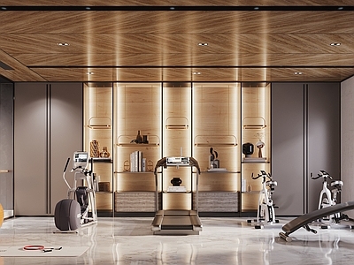 现代家居健身房