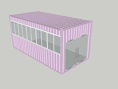 现代集装箱 商业建筑
