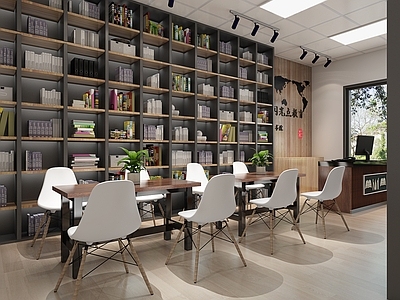 工业风书店