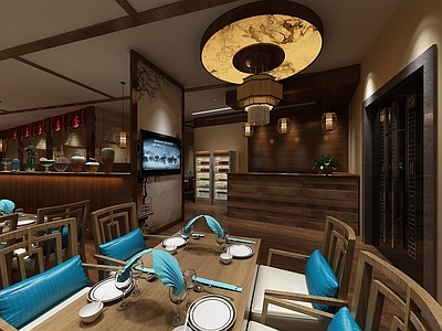 新中式快餐店