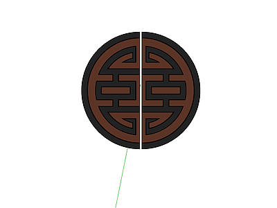 中式门把手 门拉手