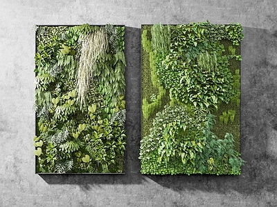现代绿植墙