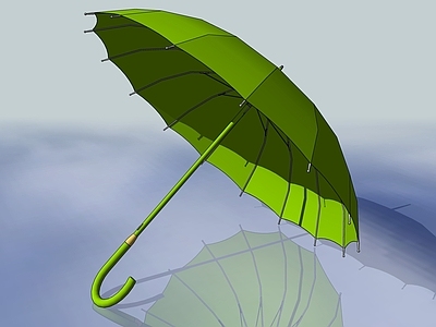 现代遮阳伞 雨伞