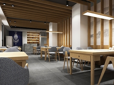 现代烧烤店 韩式烧烤店 冷面店