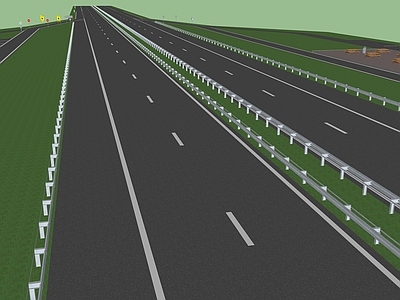 现代道路 高速公路