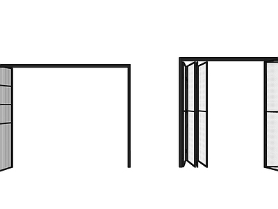 现代折叠门