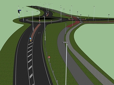 现代道路 高速公路