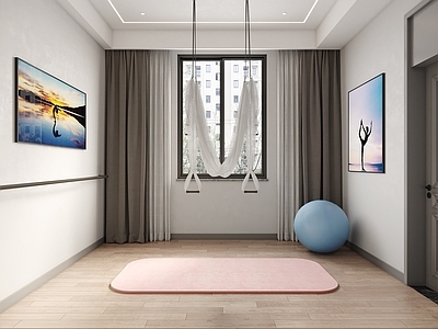 现代家居健身房