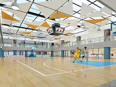 现代篮球馆