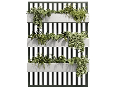 现代绿植墙