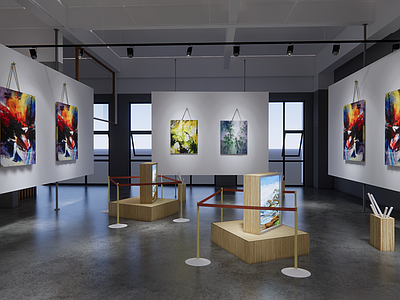 现代画展