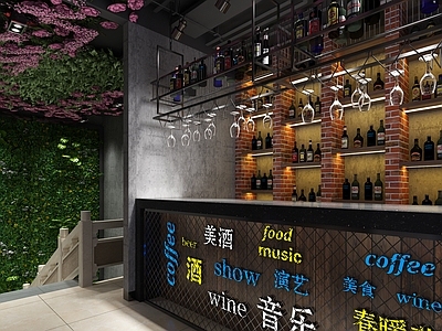 工业风酒吧