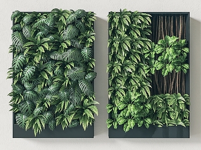 现代绿植墙