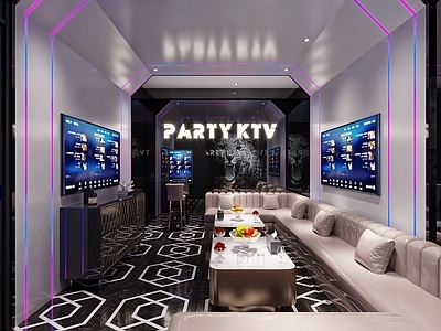 现代KTV 包厢