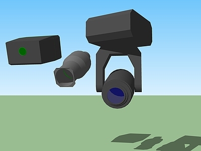 现代射灯