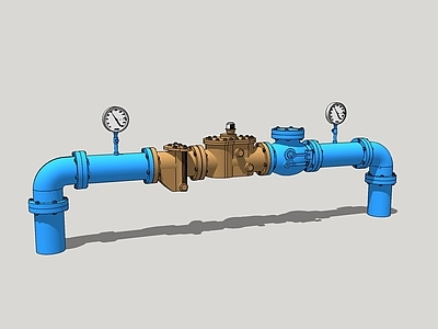 现代管道零件 阀 气压表