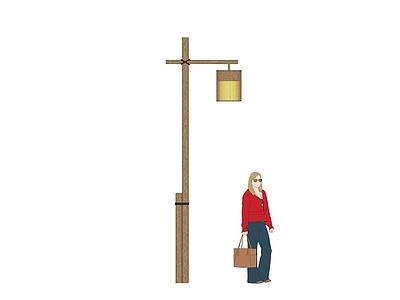 中式路灯