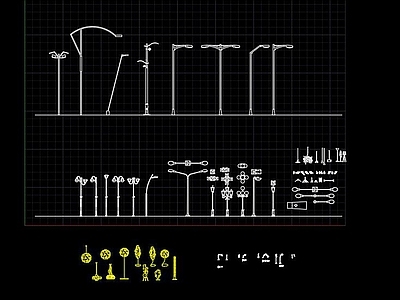 路灯 灯具 图库