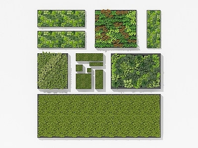 现代绿植墙