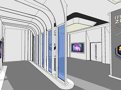 现代展厅