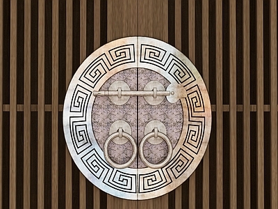 新中式门把手