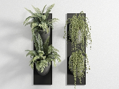 现代绿植墙
