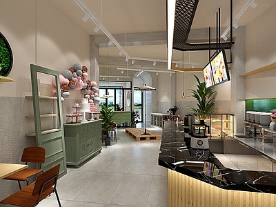 现代复古花店