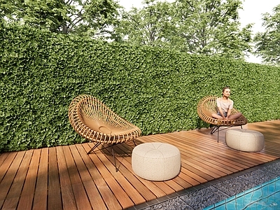 现代户外沙发