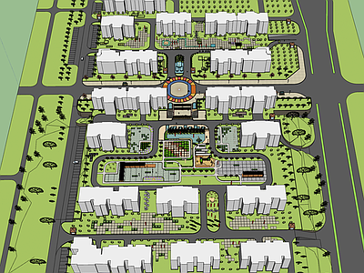 现代风格住宅规划