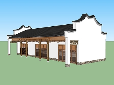 中式其他公建 驿站
