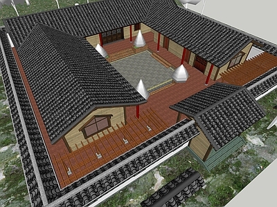中式四合院