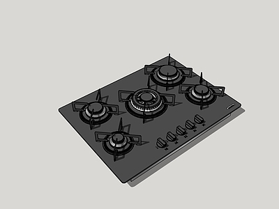 现代灶台 五眼燃气灶