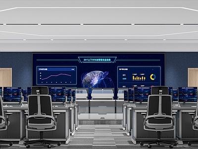 现代指挥控制室