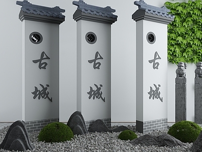 新中式牌楼牌坊