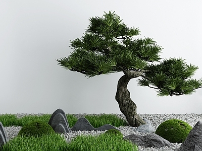 新中式庭院假山 景观小品
