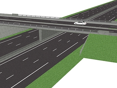 现代道路 高速公路