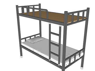 现代双层床