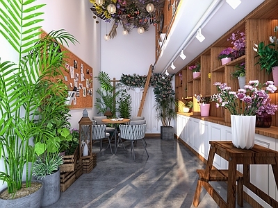 现代花店