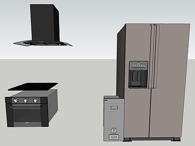 现代厨具 冰箱 烤箱 油烟机 电磁炉