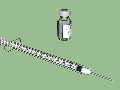 现代医疗器材 注射器