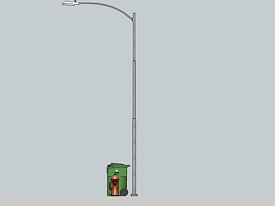 现代路灯 消防栓