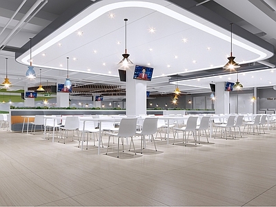 学校 食堂 施工图
