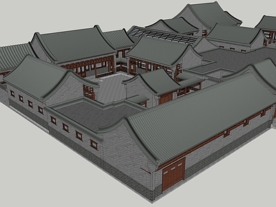 中式四合院