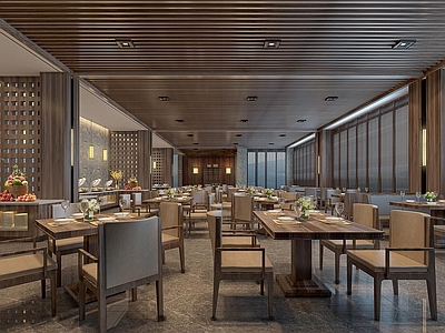 新中式自助餐厅